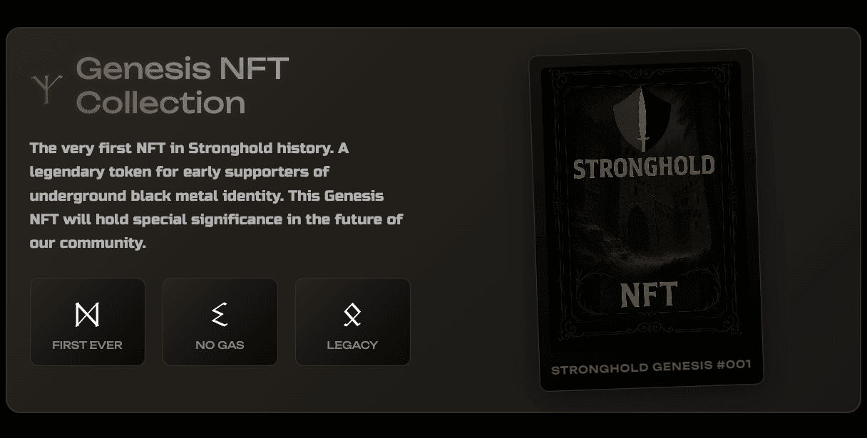 Tutorial: How to Mint Free Genesis NFT on Stronghold - news artykuł w Stronghold Zine