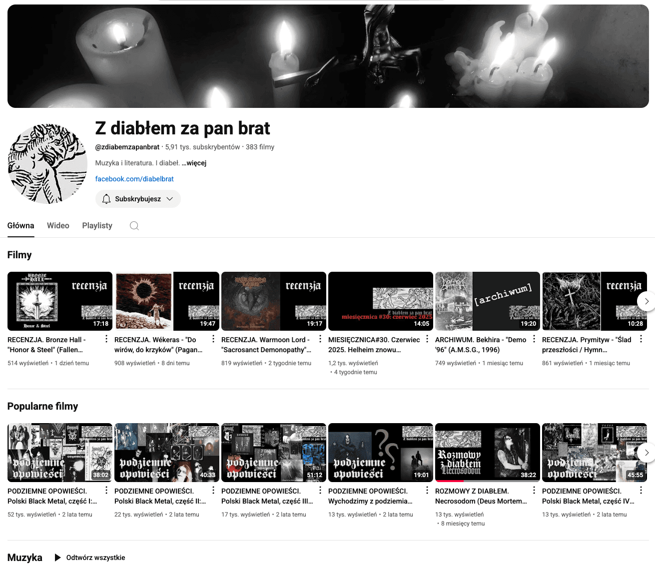 Z diabłem za pan brat - review artykuł w Stronghold Zine